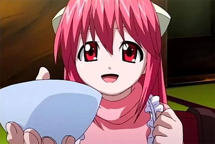 Lucy Nyu from Elfen Lied anime