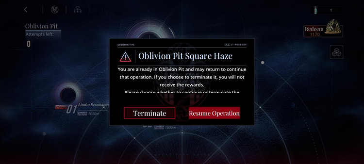 Resume Operation (Oblivion Pit) / Path To Nowhere