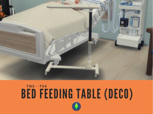 Bed Feeding Table / TS4 CC
