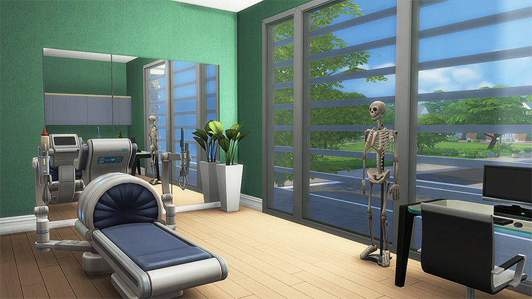 Riverside Medical Hospital / Sims 4 CC