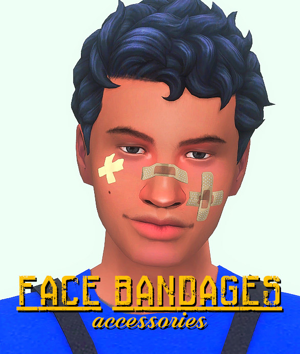 Face Bandages / TS4 CC