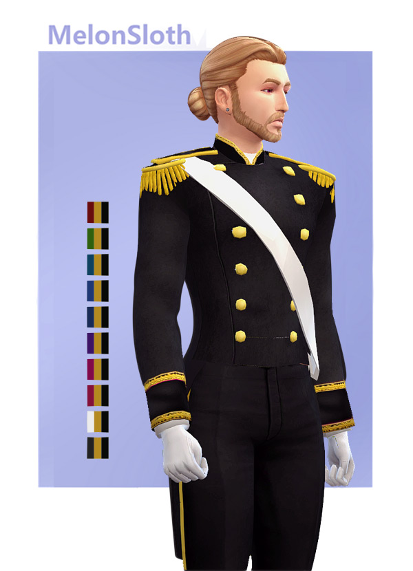 Victorian Uniform Jacket / TS4 CC