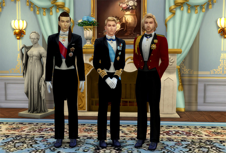 Royal Uniforms / Sims 4 CC
