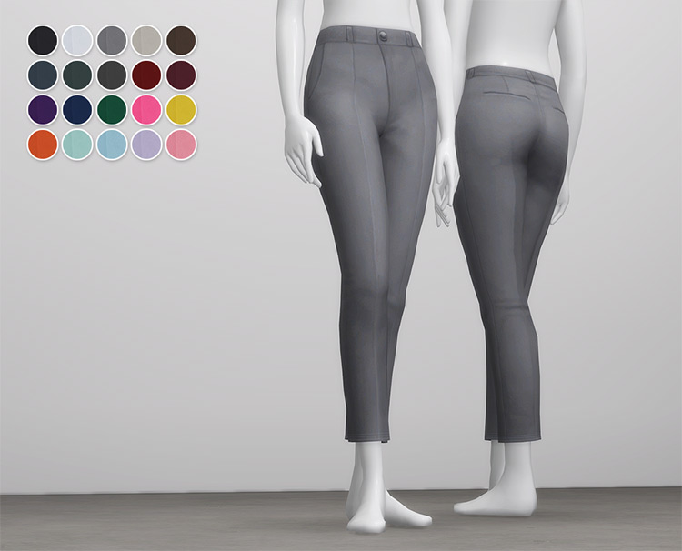 Formal Pants For F / Sims 4 CC