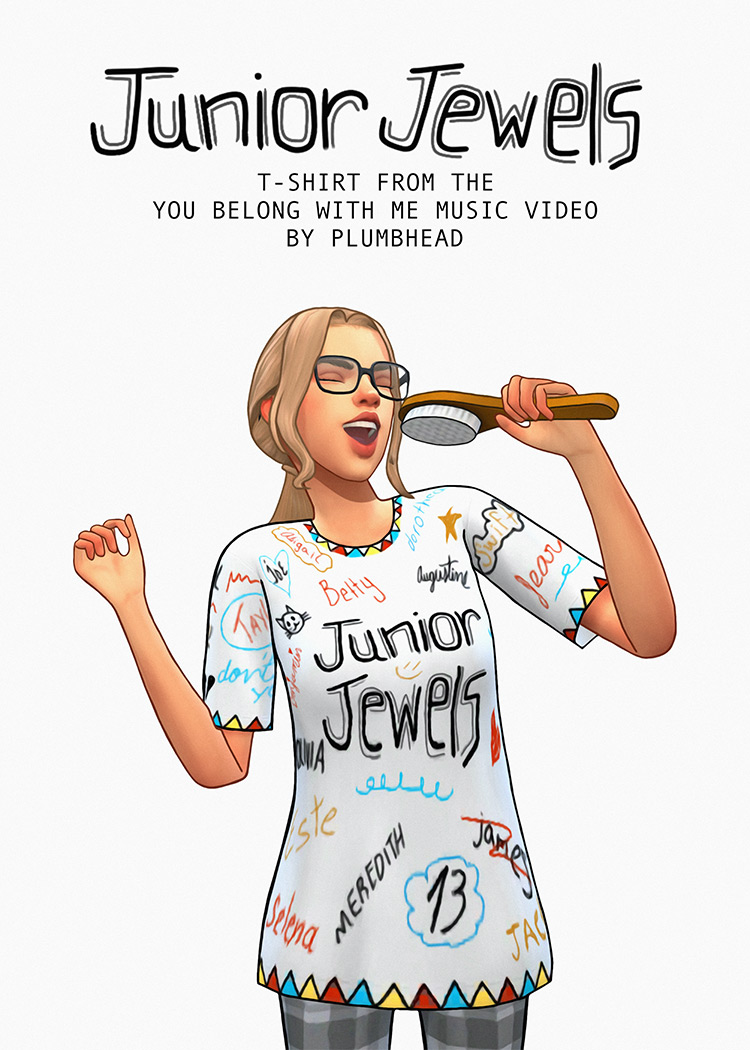 Junior Jewels T-Shirt / TS4 CC