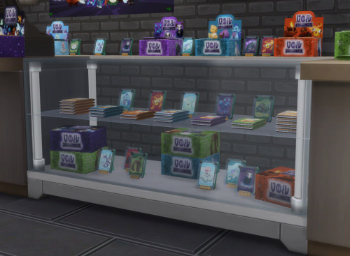 Voidcritter Card Store Set (Kids Room Stuff Required) / Sims 4 CC