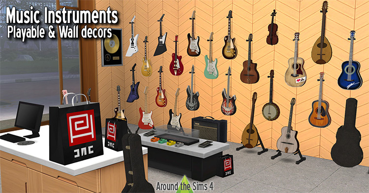 Music Instruments / TS4 CC