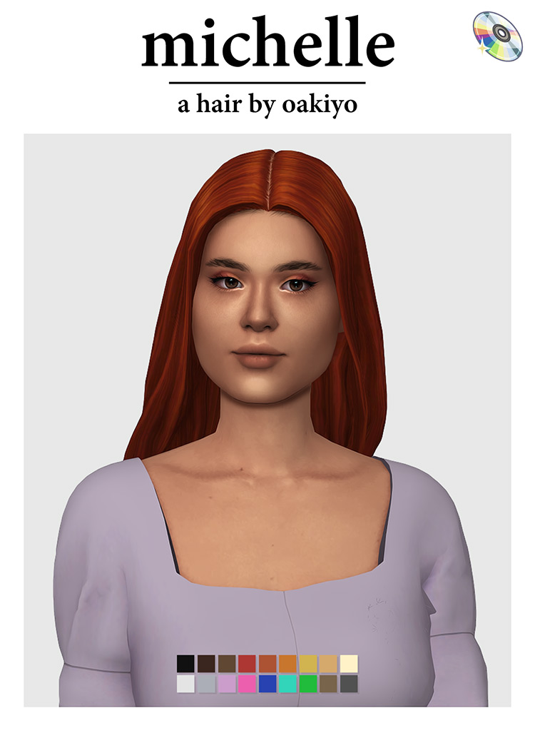 Michelle Hair / TS4 CC