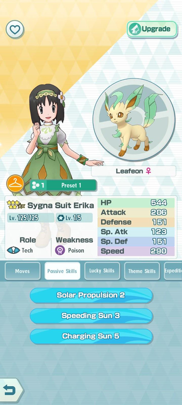 Passive Skills / Pokémon Masters EX