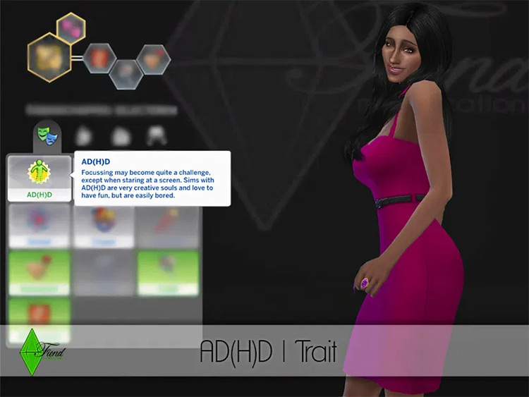 ADHD Sims4 mod