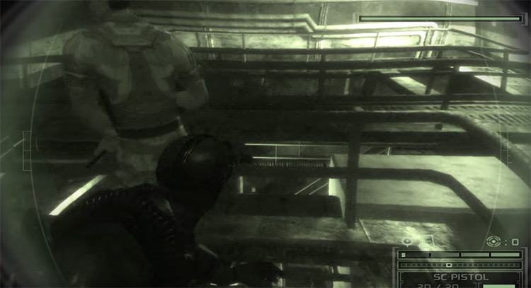 Tom Clancy’s Splinter Cell: Chaos Theory PS2 screen