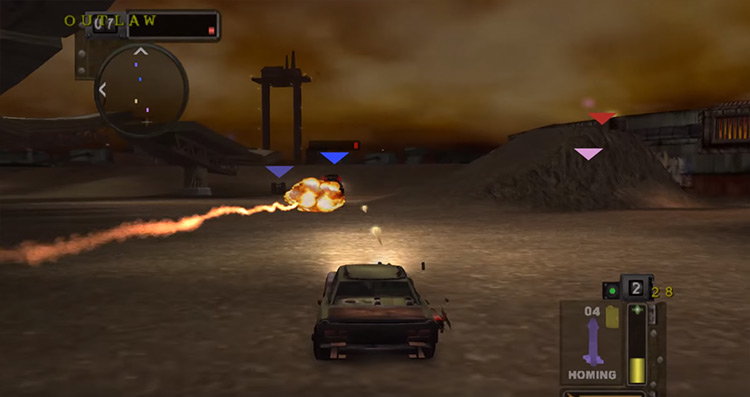 Twisted Metal: Black on PS2