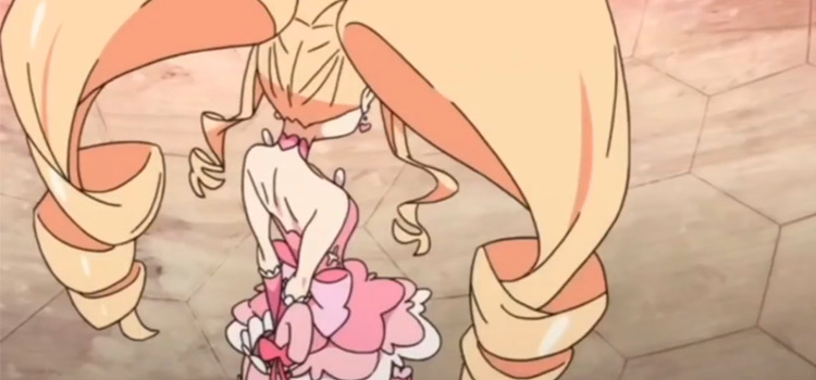 Harime Nui's curly hair from behind