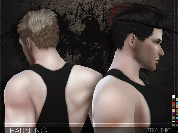 sims 4 vampire hair cc