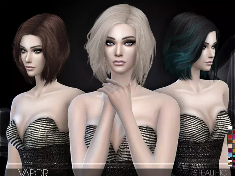 hair mods won change color sims 4