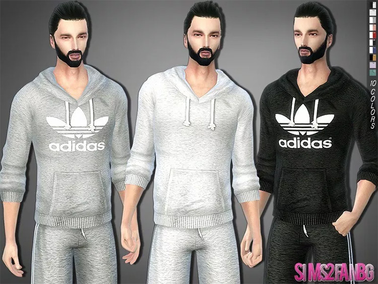 Athletic Sweatshirt Sims4