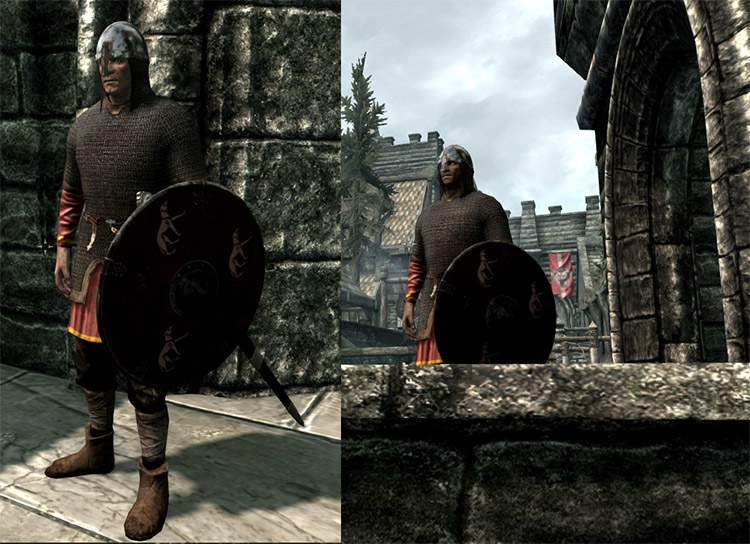 Yet Another Guard Armor Mod Preview - TES5