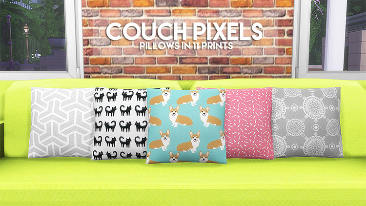 Couch Pixels for Sims 4