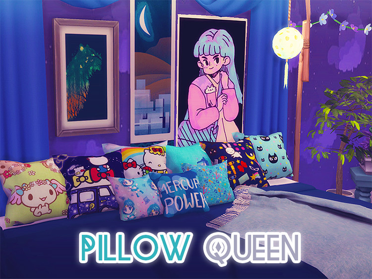 Pillow Queen TS4 CC