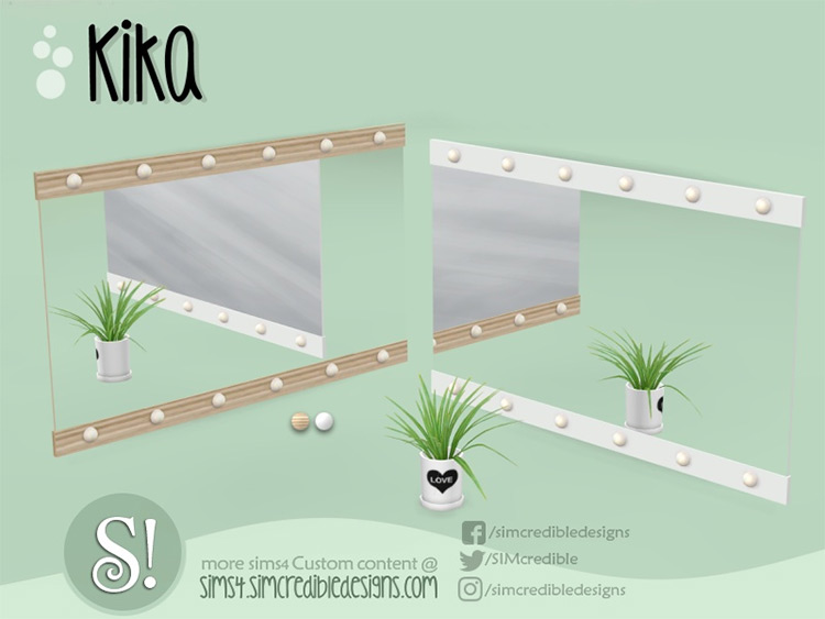 Kika Mirror Sims 4 CC