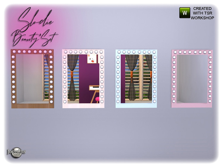 Sims 4 Custom Mirror CC  Wall   Floor Mirrors    FandomSpot - 81