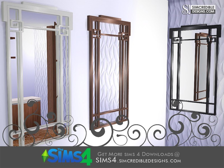 Sims 4 Custom Mirror CC  Wall   Floor Mirrors    FandomSpot - 60