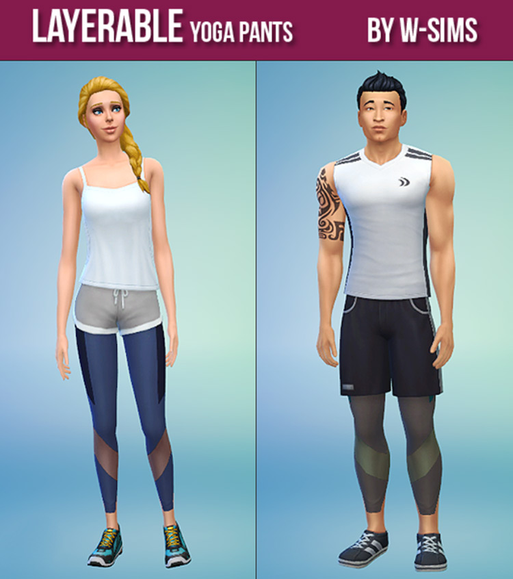 Best Sims 4 Yoga Pants CC  The Ultimate List   FandomSpot - 57