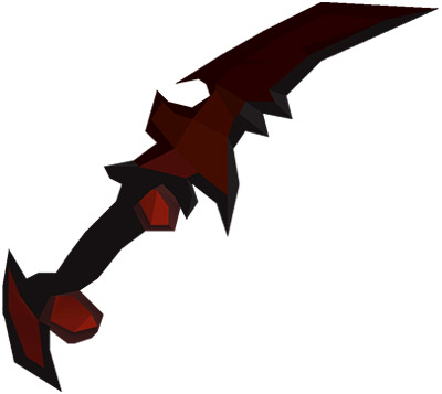 OSRS Abyssal Dagger weapon rendering