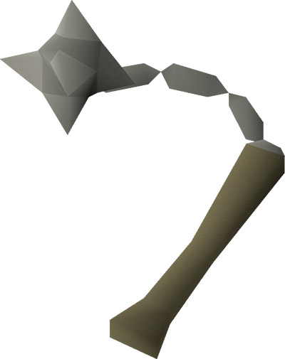 Verac's Flail Mace OSRS Render