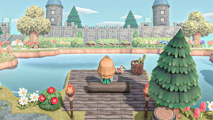 15 Lake   Pond Design Ideas For Animal Crossing  New Horizons   FandomSpot - 70