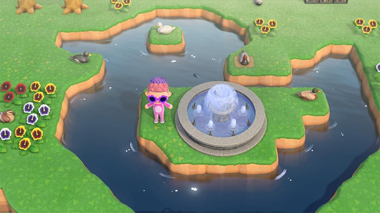 15 Lake   Pond Design Ideas For Animal Crossing  New Horizons   FandomSpot - 18