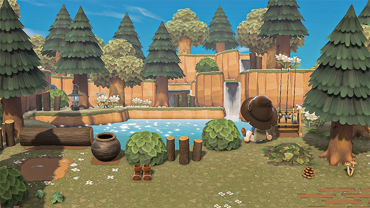 15 Lake Pond Design Ideas For Animal Crossing New Horizons Fandomspot