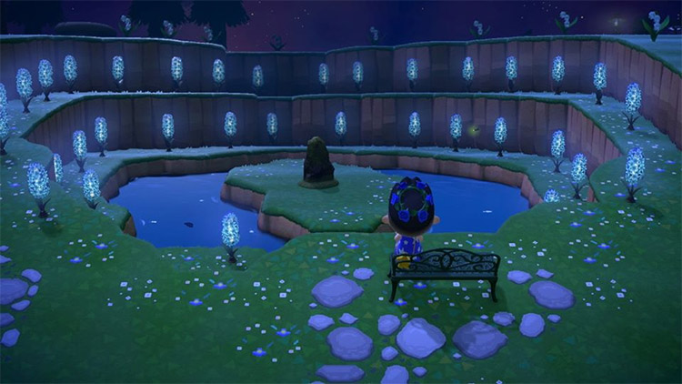 15 Lake   Pond Design Ideas For Animal Crossing  New Horizons   FandomSpot - 16