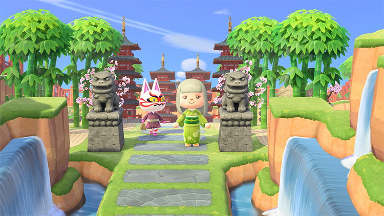 Fun Pagoda Ideas For Animal Crossing  New Horizons   FandomSpot - 24