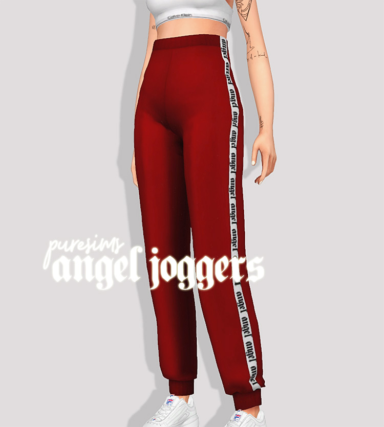 Angel Joggers CC for Sims 4