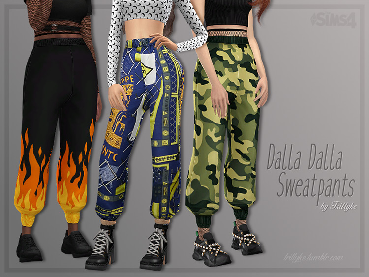 Best Sims 4 Sweatpants   Joggers CC  Guys   Girls    FandomSpot - 5