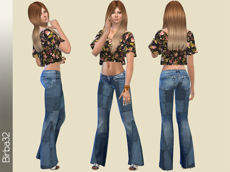 Sims 4 70s Clothes CC