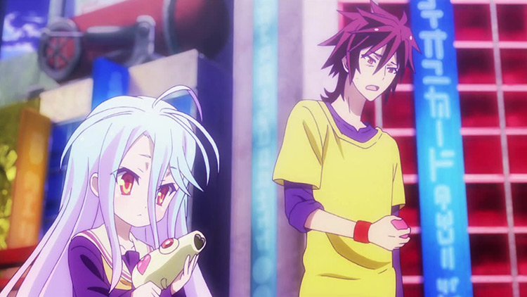 Sora & Shiro in No Game, No Life