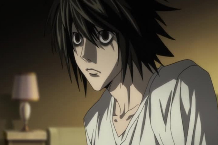 L from Death Note anime