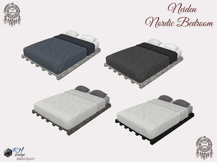 Best Sims 4 Pallet Bed CC  All Free To Download    FandomSpot - 62