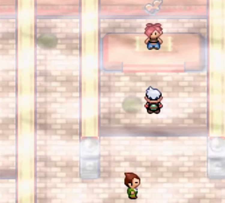 Flannery Gym Screenshot from Pokemon Emerald