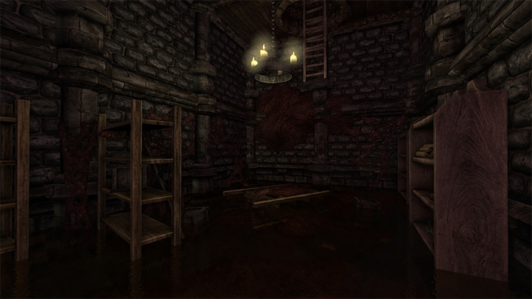 amnesia custom story dark room