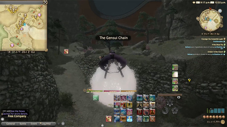 Courage the Cowardly Lupin in Final Fantasy XIV