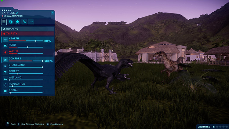 Excavaraptor Mod for Jurassic World: Evolution