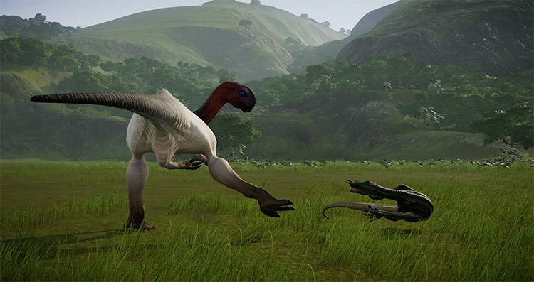 Gigantoraptor Species Mod for JWE