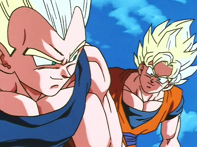 Name a better anime duo, we'll wait! 🤝 #dbz