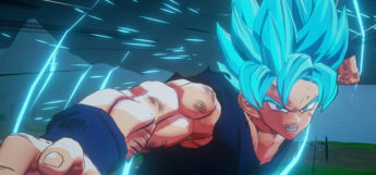 Blue Hair Goku Modded in DBZ Kakarot