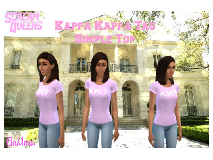 Kappa Kappa Tau Top Sims 4 CC