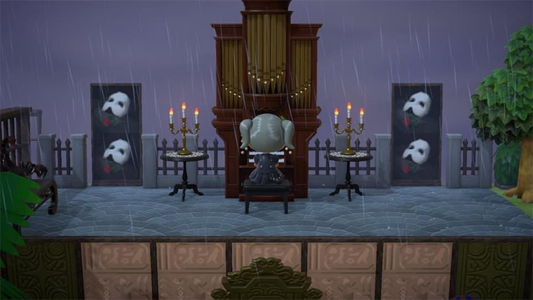 Phantom of the Opera stage in ACNH