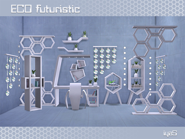 Sims 4 Futuristic House